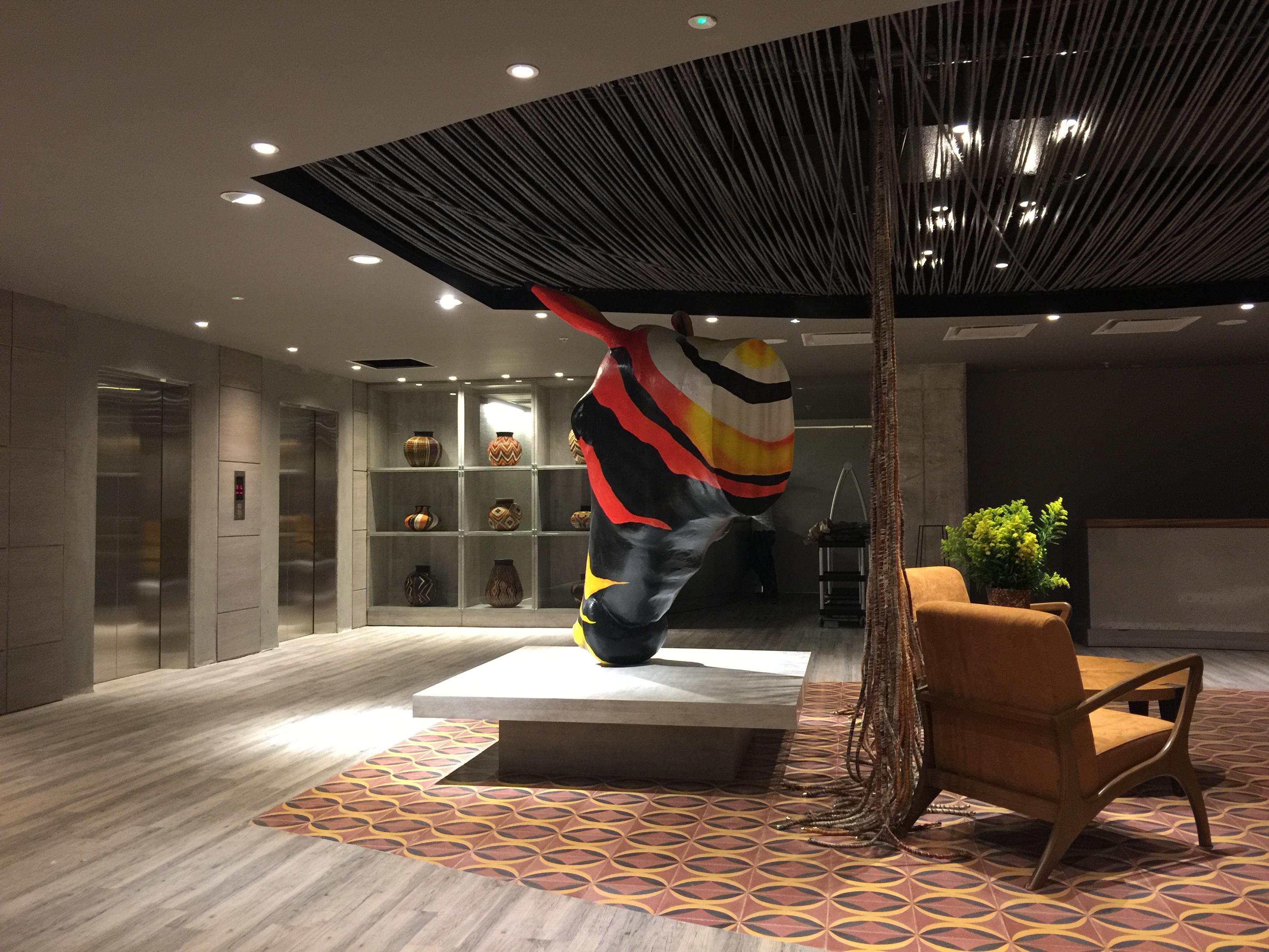 Movich Buro 51 Barranquilla (Atlantico) Exterior foto The lobby of the hotel